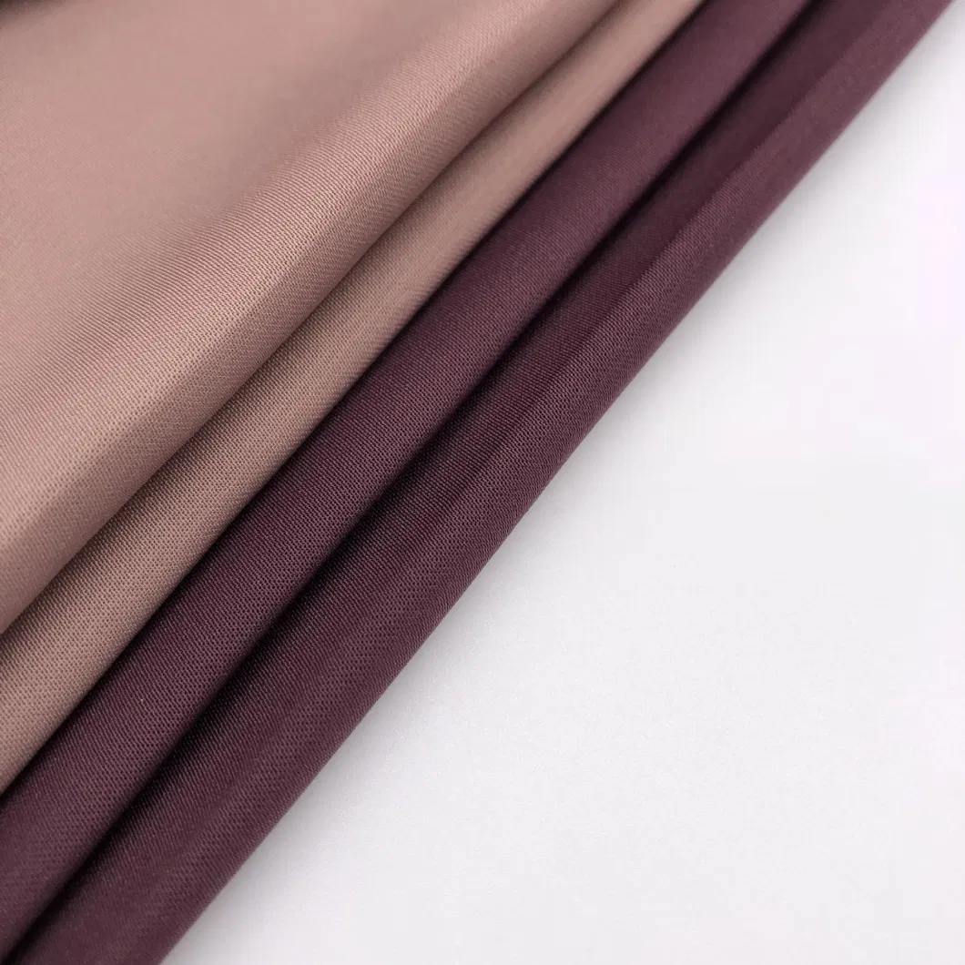 Factory 100% Polyester Fursan Nida Muslim Dyed Fabric for Robe