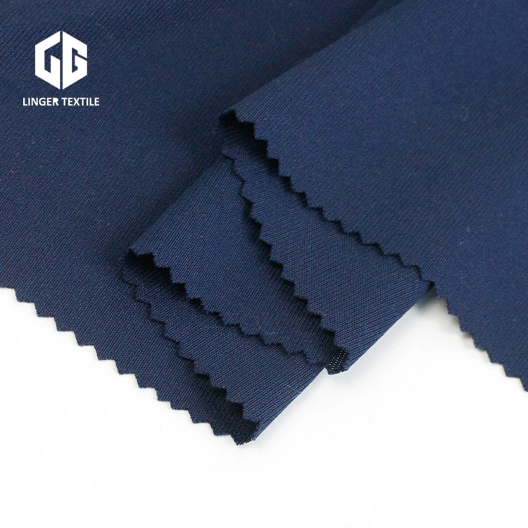 100% Polyester Rib Fabric Plain Dyed 1X1 Rib Fabric for Textile